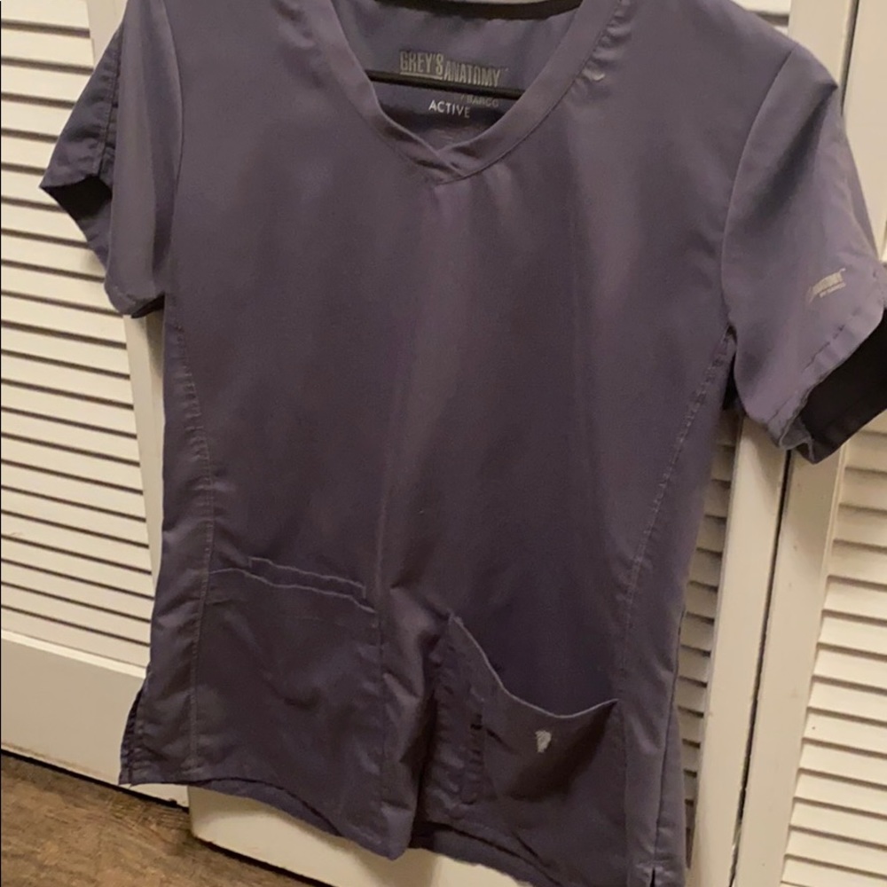 GREYS ANATOMY ACTIVE SCRUB TOP SMALL